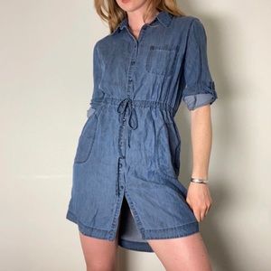 Athleta Denim Cotton Dress w/ Pockets!!!